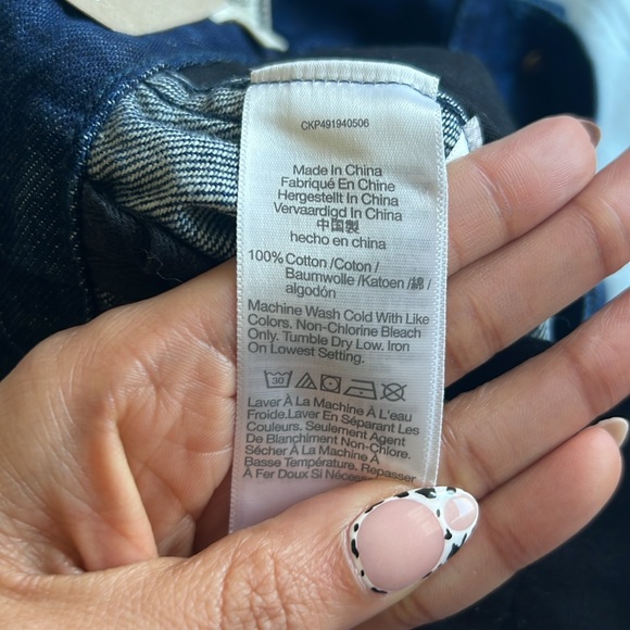 Madewell Super Wide-Leg Dark Blue Jeans - Picture 10 of 12